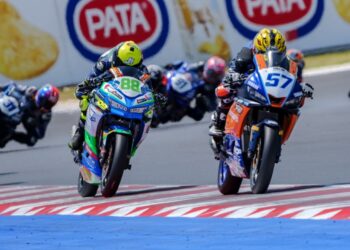 Aldi Satya Mahendra Tepati Janji Podium di WSSP300 Misano Race 1 Terpaut 0,007 Detik