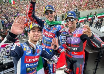 Hasil MotoGP Italia 2024 – Pecco Menang, Bastianini Asapi Marquez dan Martin