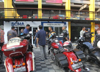 Indian Motorcycle Riders Group Datangi Kantor Polisi, Bikin SIM C1