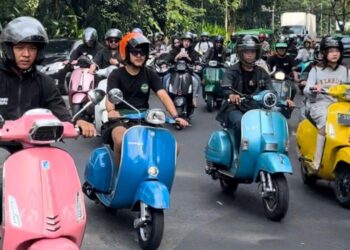 Scooter Prix Sambangi Klub dan Komunitas Vespa