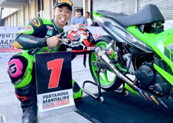 Aditya Fauzi Kuasai Hasil Balap UB150 MRS 2024 Seri 3, Pemanasan Jelang ARRC