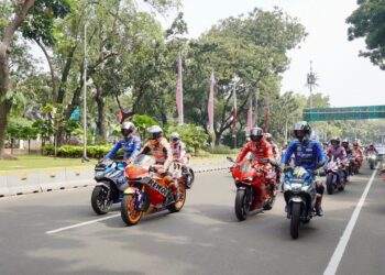 Sambut MotoGP Indonesia 2024 Pembalap Top 10 Siap Parade di Mataram