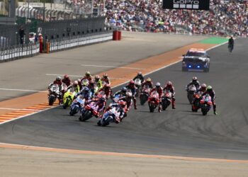 Hasil Sprint Race MotoGP Aragon 2024 – Marc Marquez Juara, Pecco Bagnaia Kesulitan