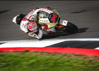 Mario Aji Nyaris Raih Poin di Moto2 Inggris