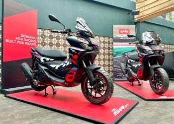 Aprilia SR-GT 200 Replica Meluncur Ke Tanah Air Sambut MotoGP Indonesia 2024