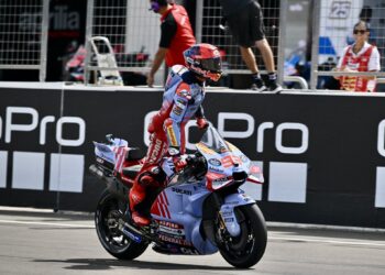 Hasil MotoGP Aragon 2024 – Marc Marquez Akhiri Puasa 1.043 Hari Kemenangan, Pecco Bagnaia Jatuh