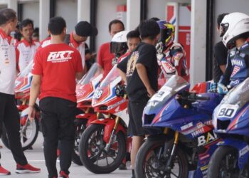 Anak Kecil U-15 Tahun Adu Kebut di Ajang Mandalika Racing Series