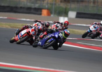 Persaingan Ketat Pembalap di Race Pertama Mandalika Racing Series