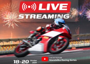 Nonton Gratis Kejurnas Road Race di Mandalika
