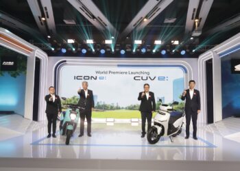 Peluncuran Pertama di Dunia, AHM Kenalkan Honda CUV e: dan ICON e: