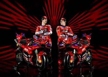 Ducati Lenovo Buka Tirai MotoGP 2025, Pecco Bagnaia Tetap Acuan Riset Bukan Marc Marquez