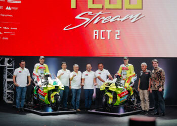 Pertamina Enduro VR46 Racing Team Bangga Luncurkan Livery MotoGP 2025 di Indonesia