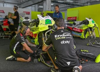 VR46 Rossi Menikmati Fasilitas Tim Satelit Utama Ducati