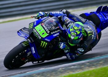 Fabio Quartararo Asapi Marc Marquez di Tes MotoGP Sepang 2025 Hari ke-1