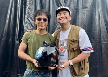 Kaka Slank Duet Bareng JPX Helmet Ciptakan Helm Bernuansa Hiu