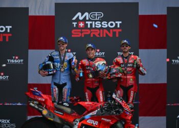 Hasil Sprint Race MotoGP Amerika 2025 – Marc Marquez Nyaris Crash, Pecco Bagnaia Mulai Pede