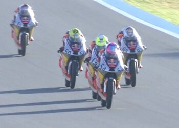 Veda Ega Pratama Kibarkan Merah Putih di Race 1 Red Bull Rookies Cup Spanyol 2025