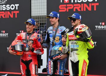 Hasil Sprint Race MotoGP Inggris 2025 – Alex Marquez Juara, Quartararo dan Bagnaia Melorot