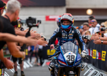 Arai Agaska Kembali Kibarkan Merah Putih di Race 2 FIM R3 BLU CRU World Cup 2025 Hungaria