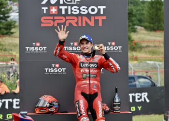 Marc Marquez Juara Hasil Sprint Race MotoGP Ceko 2025 Usai Lolos Investigasi Tekanan Ban