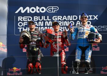 Hasil MotoGP San Marino 2025 Milik Marc Marquez, Marco Bezzecchi Pasrah
