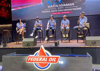 Alex Marquez dan Fermin Aldeguer Jumpa Konsumen dan Diler Federal Oil Sebelum MotoGP Indonesia 2025