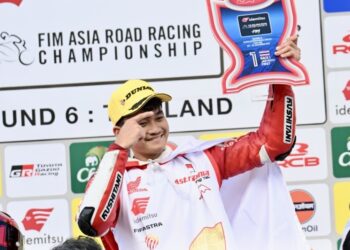 Fadillah Arbi Aditama Raih Juara Asia AP250 2025 Usai Juara Race 1 ARRC Thailand 2025