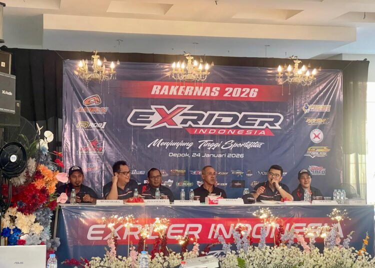 Rakernas ExRider Indonesia, Satukan Visi Melangkah Jauh Siap Gelar Event