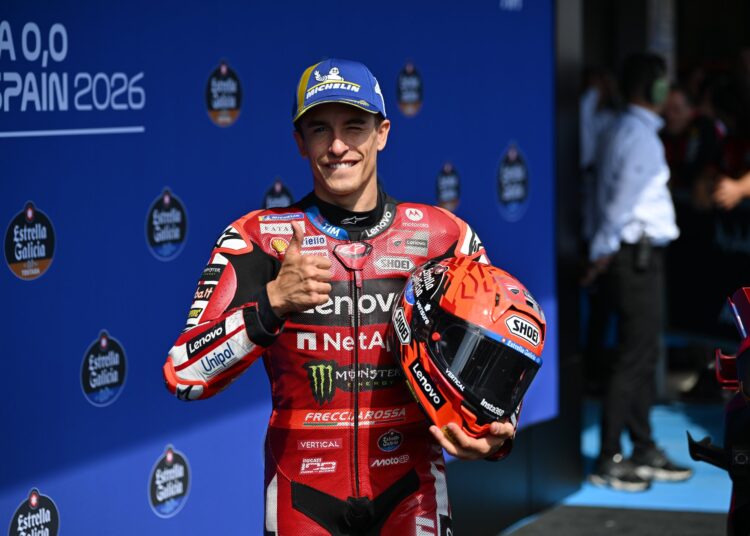 Marc Marquez Pole Position di Hasil Kualifikasi MotoGP Spanyol 2026 Pakai Ban Basah