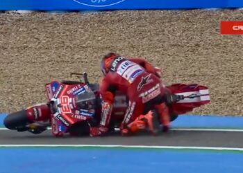 Akibat Jatuh, Marc Marquez Malah Juara Hasil Sprint Race MotoGP Spanyol 2026