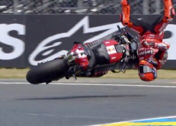 Marc Marquez Langsung Operasi Usai High Side Hebat di MotoGP Prancis 2026, Absen Dua Seri