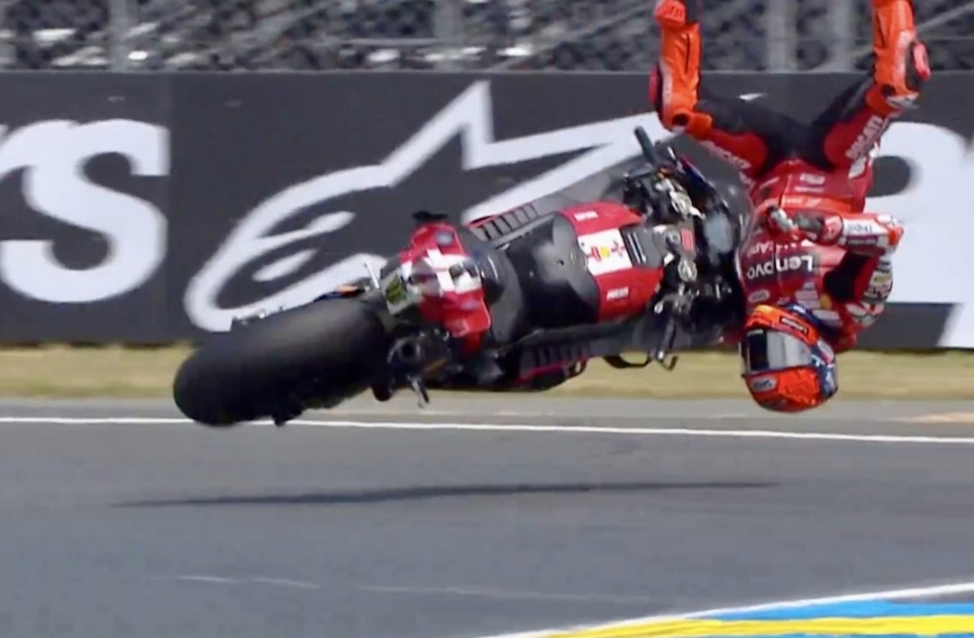 Marc Marquez Langsung Operasi Usai High Side Hebat di MotoGP Prancis ...
