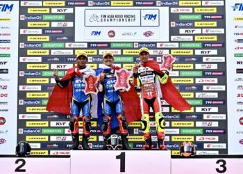 Dimas Juliatmoko dan Rendi Odding Selamatkan Muka Indonesia di Race 1 UB150 ARRC Jepang 2026