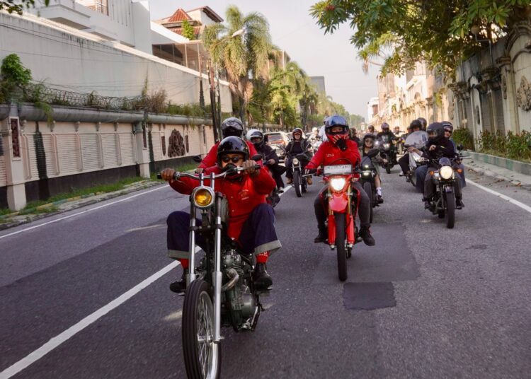 Kolaborasi SunsetRide Medan dengan Route 360 serta Von Dutch Indonesia Diramaikan 200 Biker