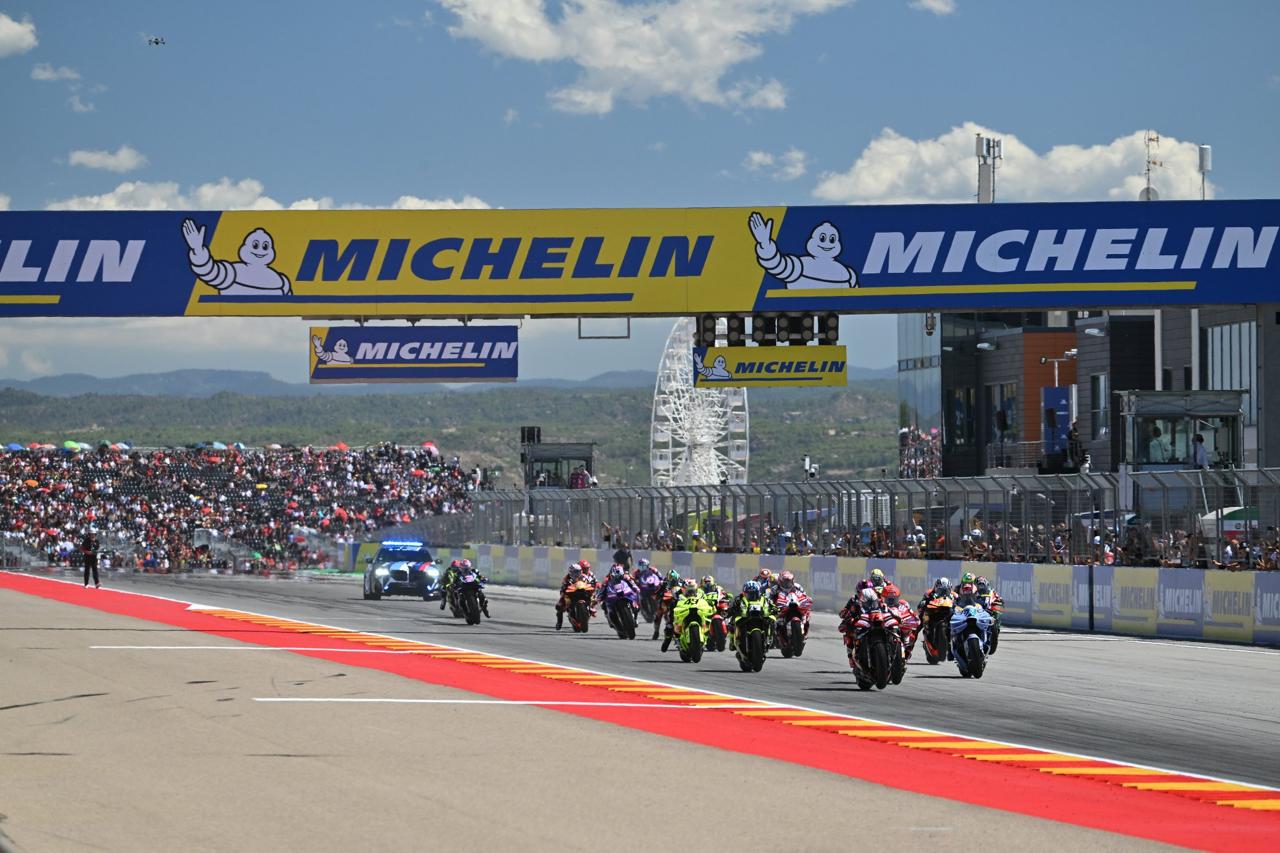 Hasil Sprint Race MotoGP Aragon 2026 dimenangkan Marc Marquez