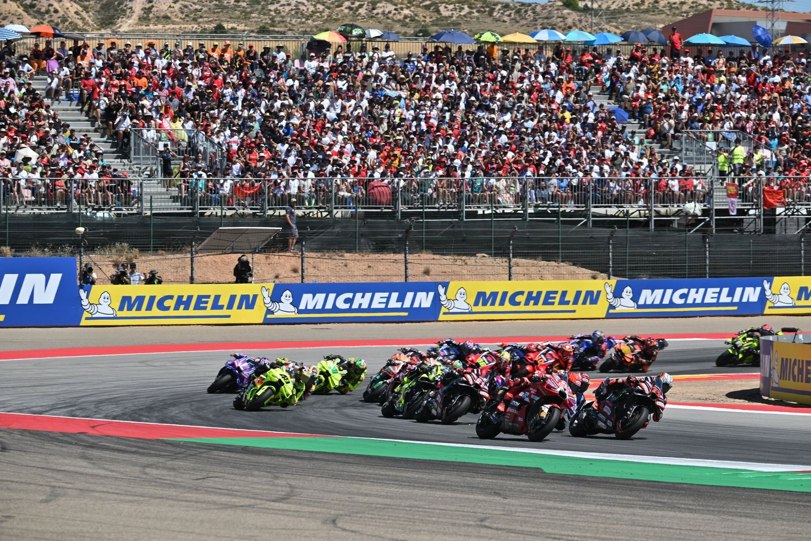 Marc Marquez dan Marco Bezzecchi di Hasil MotoGP Aragon 2026