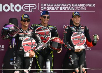 Aprilia Kembali Menggila, Strategi Sapu Bersih Podium di Hasil MotoGP Inggris 2026