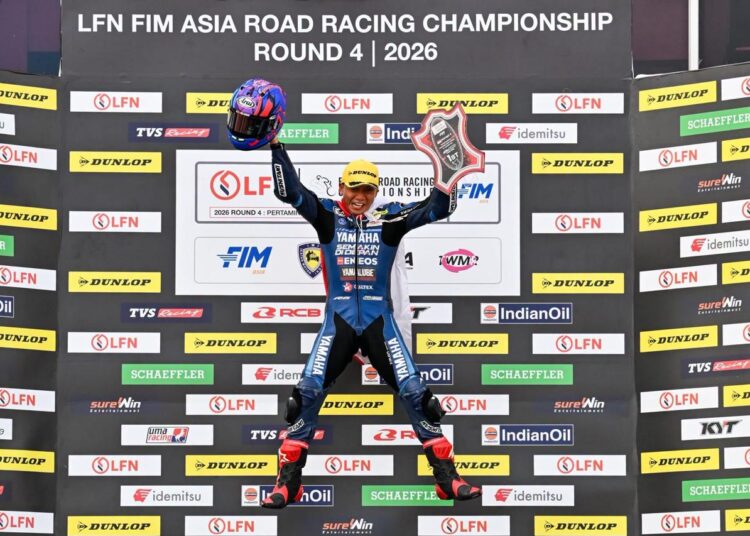 Raih Kemenangan Perdana, Wahyu Nugroho Selamatkan Muka Bangsa di Race 1 SS600 ARRC Indonesia 2026