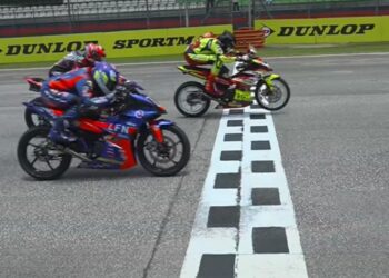 Alfi Husni Juara Race 1 UB150 ARRC Malaysia 2026 sekaligus Juara Asia UB150 2026