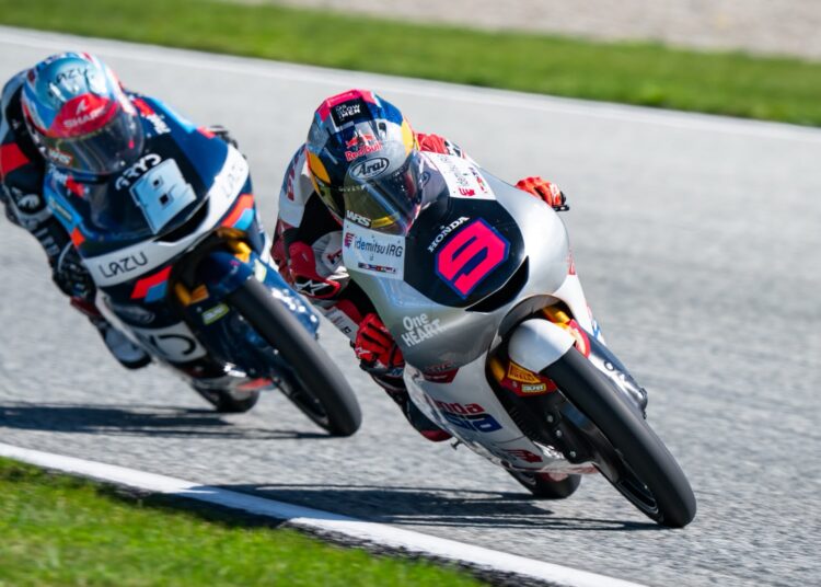 Veda Ega sempat 4 besar di balap Moto3 Austria 2026