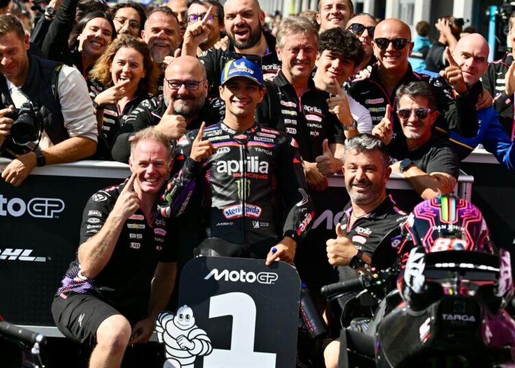 Jorge Martin menang Hasil Sprint Race MotoGP Austria 2026 dari Marc Marquez