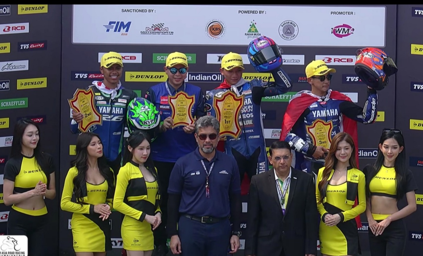 Wahyu Nugroho juara Race 2 SS600 ARRC Malaysia 2026