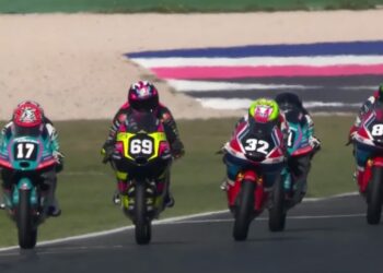 Kiandra Ramadhipa Juara Moto3 Junior Misano
